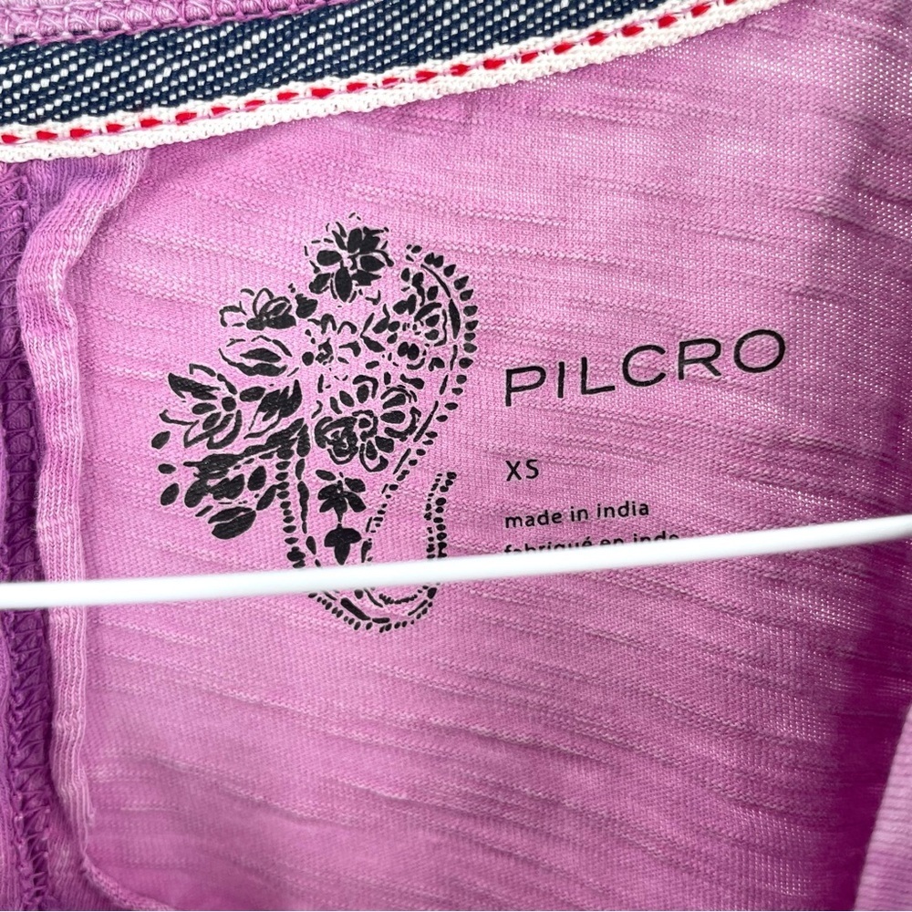 Anthropologie PILCRO Sustainable Minimalist Casual Tee Shirt Top - Picture 6 of 7